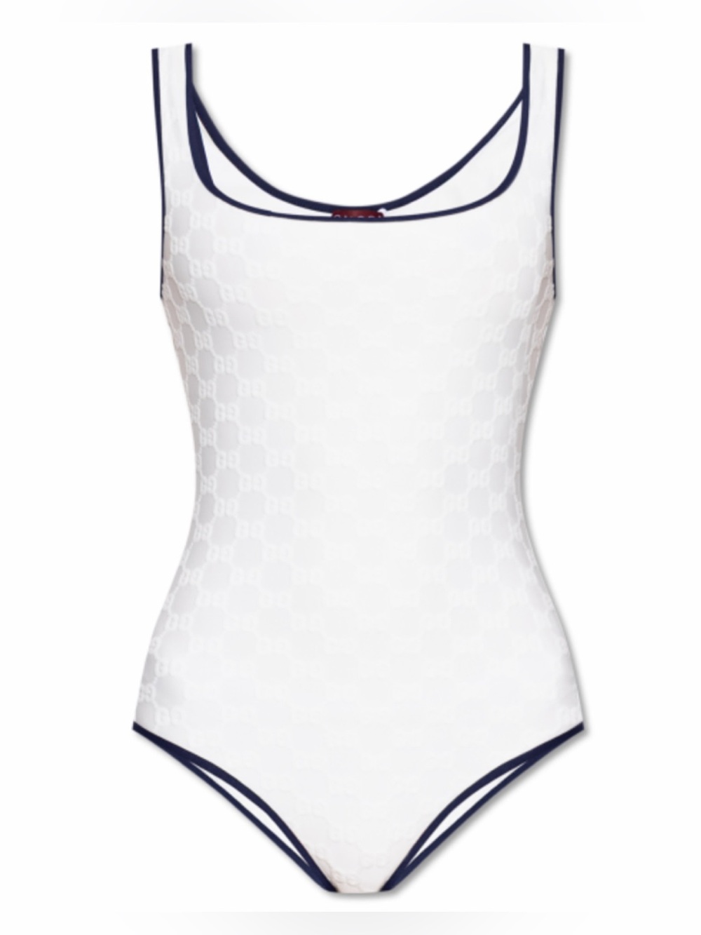 GUCCI GG logo Terry one piece swimsuit